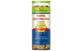 NourishVitals Pumpkin, Sunflower & Flax Seeds  Jar  150 grams